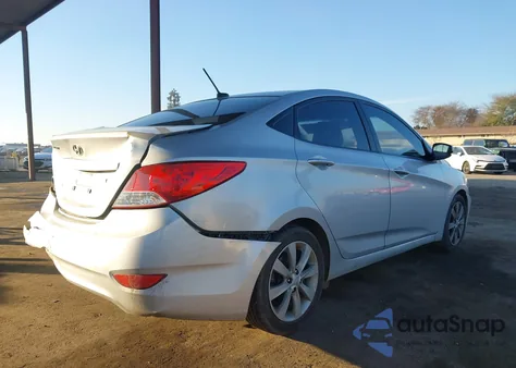 2014 Hyundai Accent Gls z USA, uszkodzony, nr VIN KMHCU4AEXEU775906